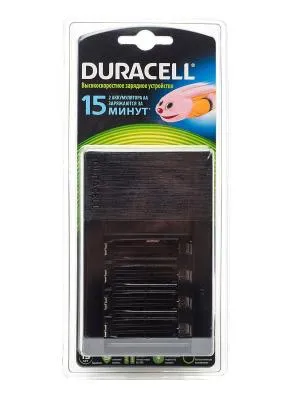 Зарядное устройство для аккумуляторных батареек Duracell CEF15 15-min Express Charger