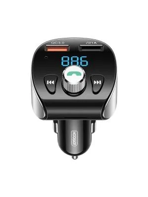 FM трансмиттер bluetooth модулятор Joyroom JR-CL02 USB + USB QC3.0 18W