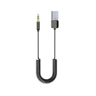 Блютуз aux FM трансмиттер bluetooth адаптер ресивер Ealdom ET-M64 черный