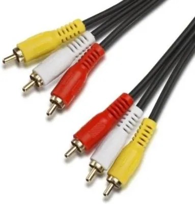 Кабель аудио-видео D-Color DCC-3R3R150 3RCA-3RCA 1.5m