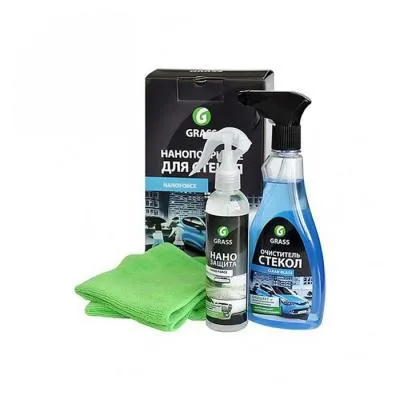 Нанопокрытие для стекла набор GRASS 250мг + 500мг NF05