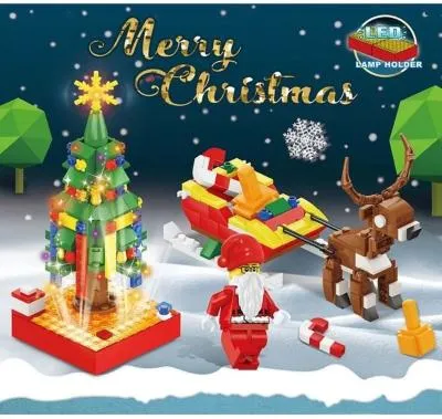 Конструктор лего Новый год 305 деталей