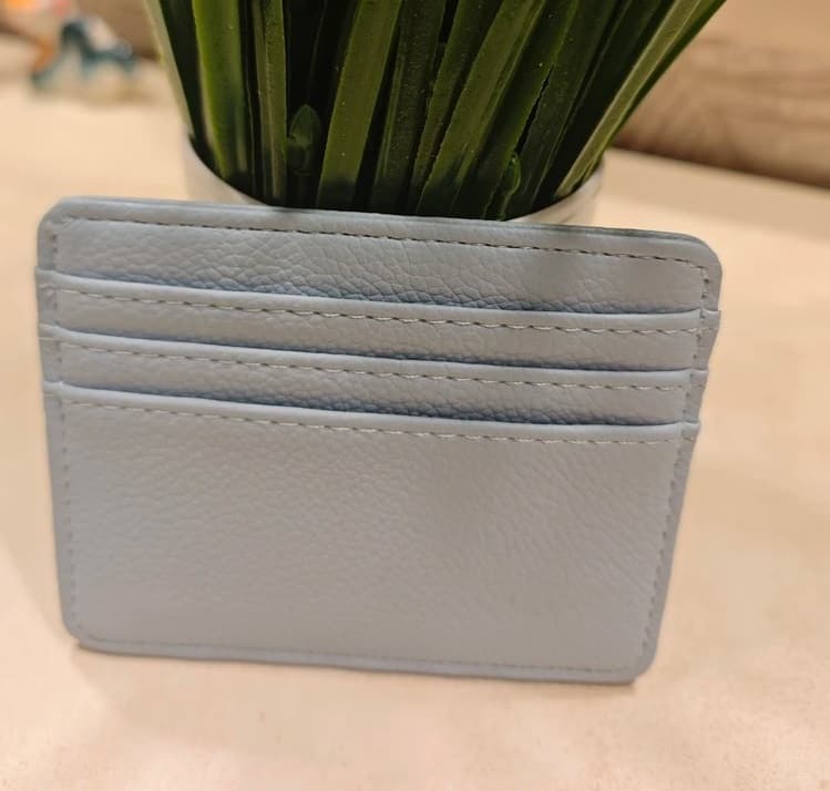 Визитница картхолдер кожа светло-розовый