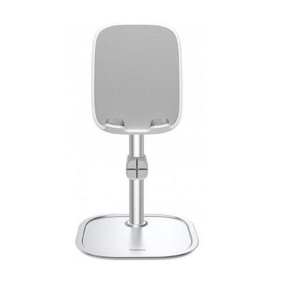 Подставка держатель для телефона Baseus Literary Youth Desktop Bracket серебро SUWY-A0S