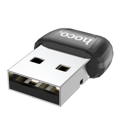 USB Блютуз bluetooth адаптер ресивер Hoco UA18 BT 5.0 черный