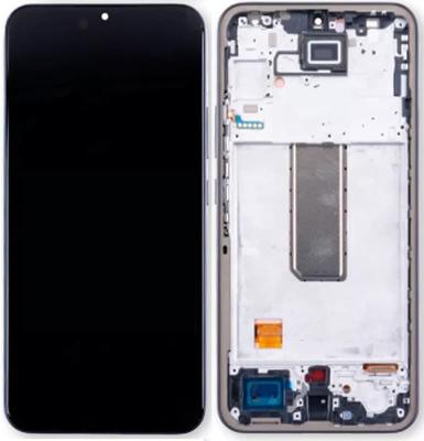 Дисплей для Samsung A34/A346 + тачскрин черный с рамкой OLED