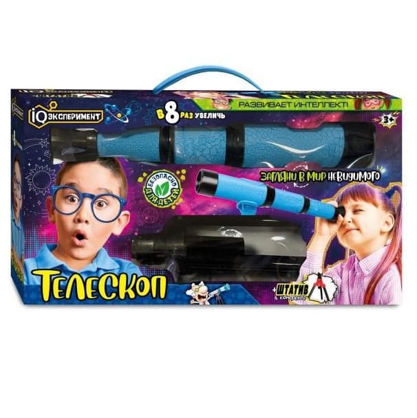 Телескоп со штативом iQ Эксперементы