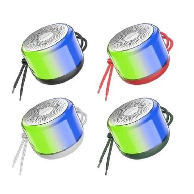 Колонка блютуз Borofone BR28 Joyful sports Colorful LED 600mAh серая