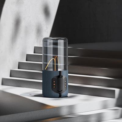 Колонка блютуз HOCO BS64 Rocker LED синяя 1200mAh