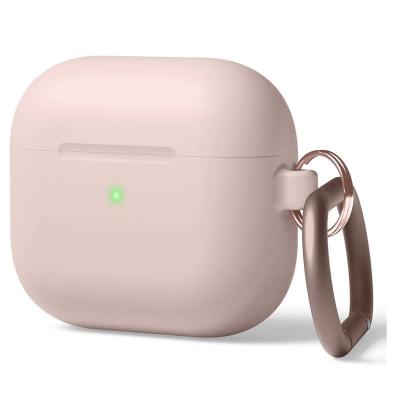 Чехол для наушников  3 силикон pink sand