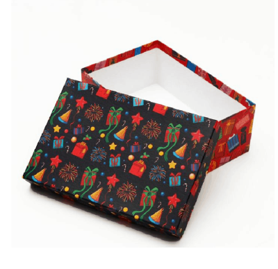 Коробка подарочная "Уютный новый год" 21х14х8 см 7070803