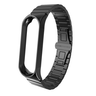 Ремешок для Mi Band 3 CBXM314 стальной Black