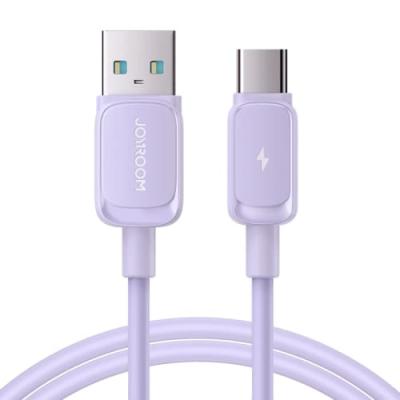 Кабель для зарядки Type-C USB Joyroom S-A14 1.2м 3A силикон фиолетовый