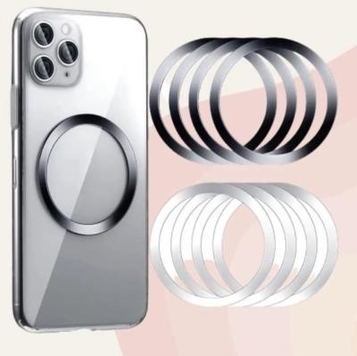 Металлическое кольцо для магнитных зарядок magsafe черный тех.пак