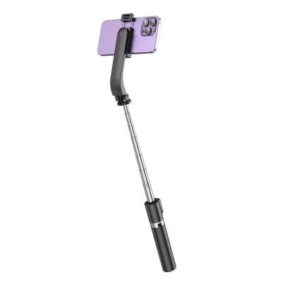 Монопод для селфи Hoco K20 трипод с пультом BT черный