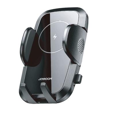 Автомобильный держатель для телефона Joyroom JR-ZS241 с беспроводной зарядкой 15W в решетку вентиляции черный