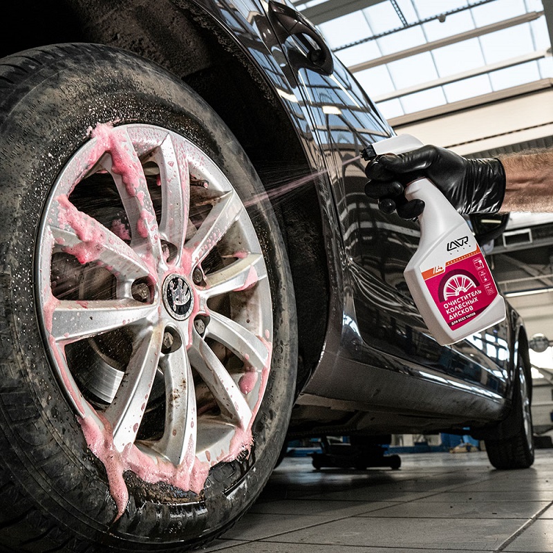 фото Очиститель колесных дисков триггер 500мл LAVR ln1439