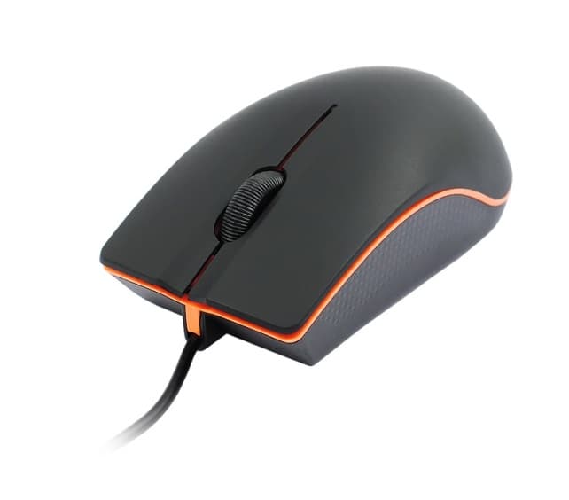 Мышь проводная VIXION M20 черная 800dpi