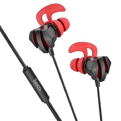 Наушники проводные Hoco M105 игровые с микрофоном 1.2м черные