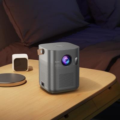 Проектор HOCO DT4 Smart projector 2.69d 720P WiFi 2.4+5G BT5.1 (Android version) серый металл
