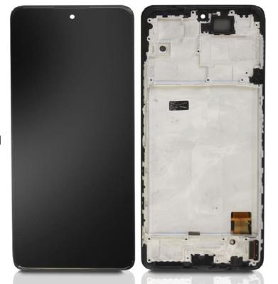 Дисплей для Xiaomi Redmi Note 10 Pro (G) + тачскрин черный с рамкой OLED