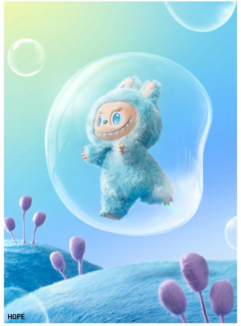 Мягкая игрушка сюрприз лабу пупс 17см