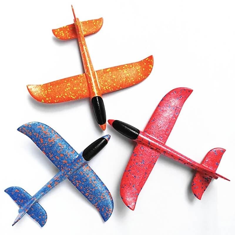 Самолетик 36см оранжевый