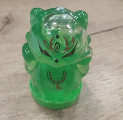 Слайм фараон / медведь с блестками 5см