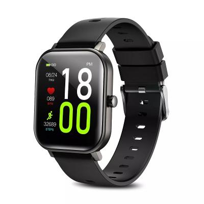 Смарт-часы Joyroom JR-FT1 Pro серые с черным силиконовым ремешком