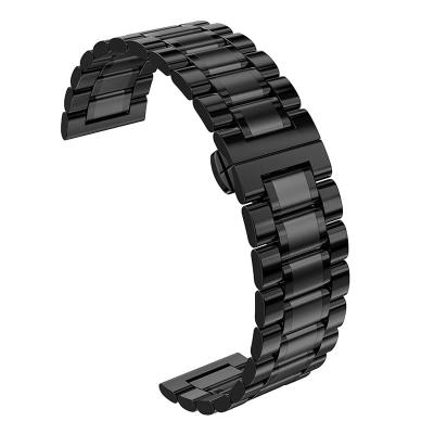 Универсальный ремешок для часов 20мм HOCO WH13 Grand series five-bead стальной черный