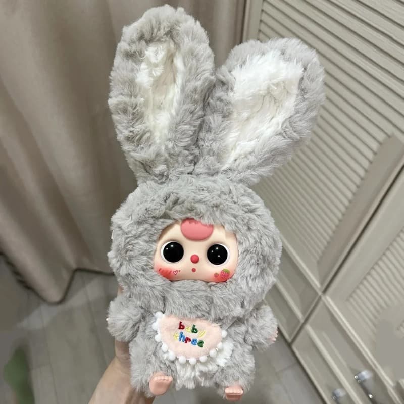 Мягкая игрушка сюрприз кролик лабу 29см