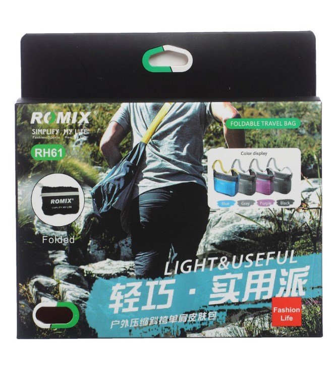 Сумка складная ROMIX RH61 черный